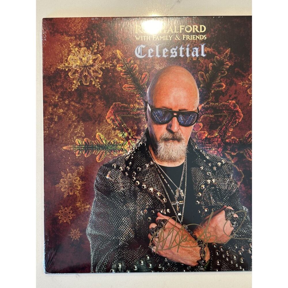 Rob Halford Signed/Autographed Celestial Vinyl LP Record Judas Priest #1 - Picture 2 of 8